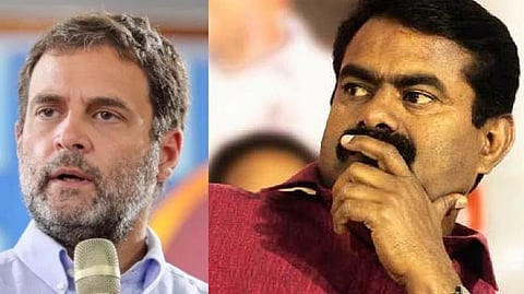 Rahul Gandhi; Seeman