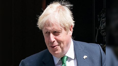 Former UK Prime Minister Boris Johnson