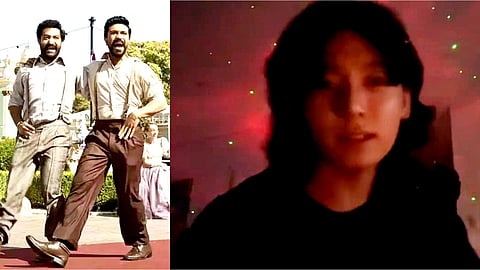 (L-R): Still from Naatu Naatu ; BTS member Jungkook