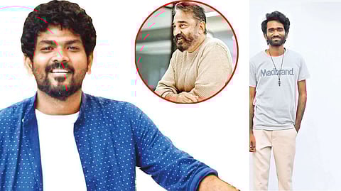 Vignesh Shivan; Pradeep Ranganathan; (inset) Kamal Haasan