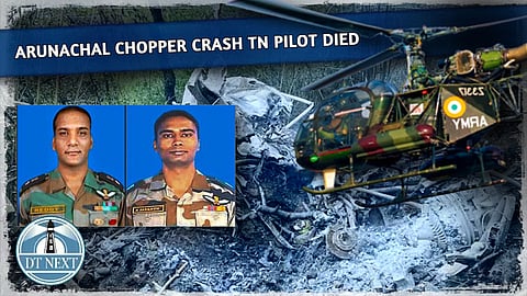 Arunachal chopper crash: One of the pilots identified as TN's Jayanth