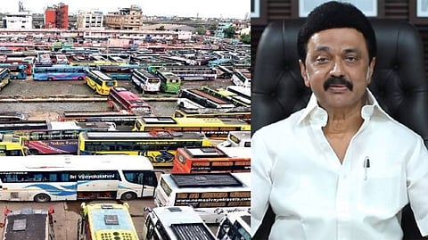 Representative image (left); CM Stalin (right)