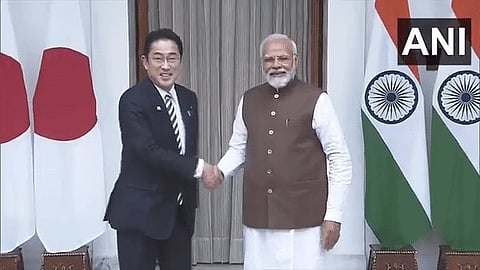 PM Narendra Modi & Japanese Prime Minister Fumio Kishida