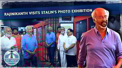 Rajinikanth visited CM M.K.Stalin's photo exhibition