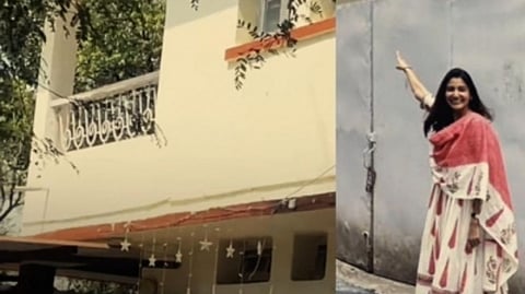 Anushka Sharma visits childhood house