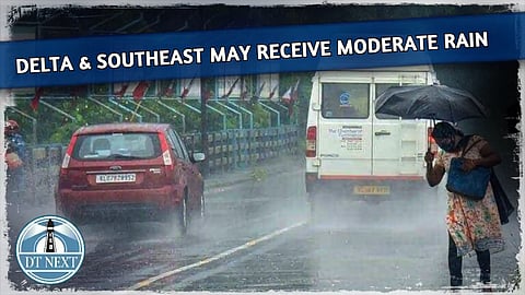 Southeast & delta may receive moderate rain in TN