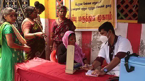 Special Medical camp at Annai Sathya nagar