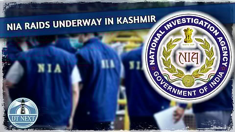 NIA raids underway in Kashmir