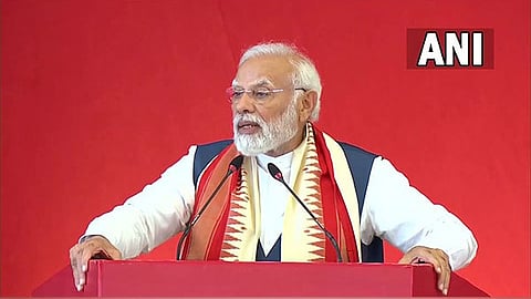 Prime Minister Narendra Modi in Karnataka