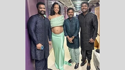 Rihanna with Kaala Bhairava, Rahul Sipligunj, Prem Rakshith