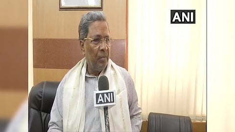 Senior Congress leader Siddaramaiah