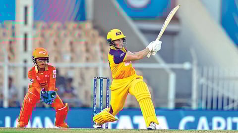Grace Harris' knock helped UP Warriorz beat Gujarat Giants.