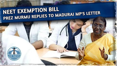 Prez Murmu replies to Madurai MP's letter