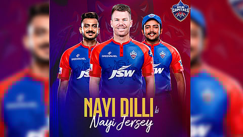 Delhi Capitals new jersey