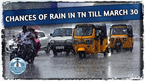 Chances of rain in TN till March 30