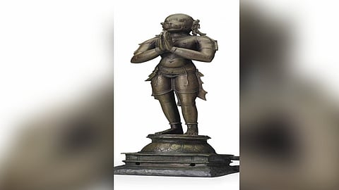 Hanuman metal idol