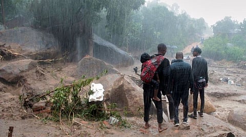 Damage caused by Cyclone Freddy in Chilobwe, Blantyre, Malawi