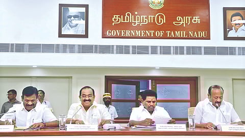 Ministers at the  final consultation meeting with stakeholders