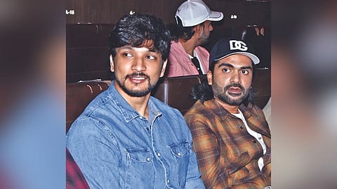 Gautham Karthik with STR