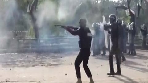 Zaman Park under attack