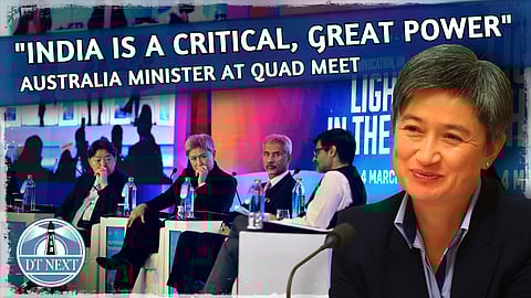 India is a Critical, Great Power: Australian minister at Quad meet