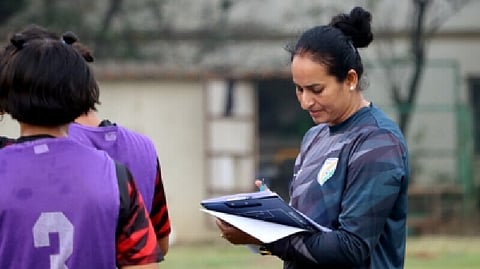 India U-17 women's national team head coach P.V Priya