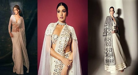 (L-R): Kriti Sanon ; Bhumi Pednekar ; Sonam Kapoor Ahuja