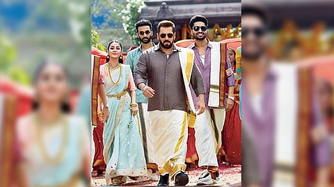 Salman's look from Bathukamma song