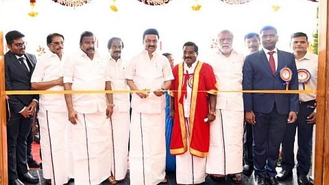 CM inaugurates Corporation office building at Nagercoil