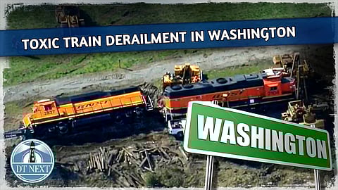 Toxic train derailment reported in Washington