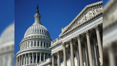 The US Capitol dome