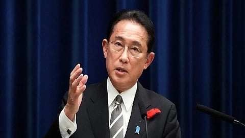 Japanese Prime Minister Fumio Kishida.