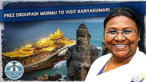 President Droupadi Murmu to visit Kanyakumari