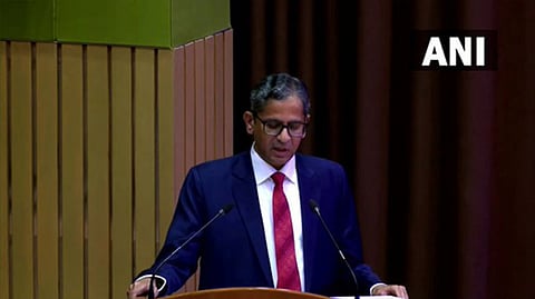 Former Chief Justice of India (CJI) NV Ramana