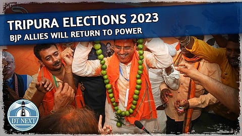 BJP alliance to return in Tripura, Nagaland
