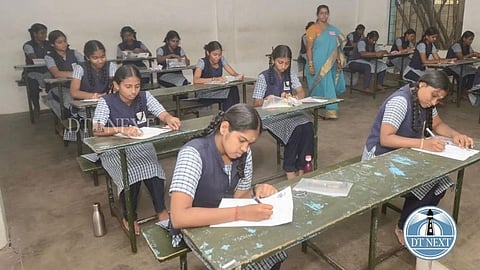 Visuals from Govt Girls Higher secondary school, Ashok Nagar, Chennai