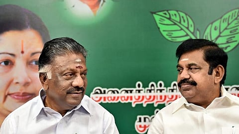 O Panneerselvam; Edappadi K Palaniswami