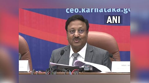 Chief Election Commissioner of India Rajiv Kumar