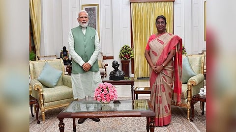 PM Narendra Modi and President Droupadi Murmu