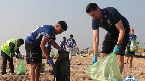 CFC conducts Marina beach cleaning drive