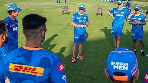 Mark Boucher takes charge on Day 1 of the MI Training Camp