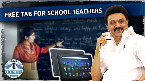 Free 'Tab' for school teachers : Stalin