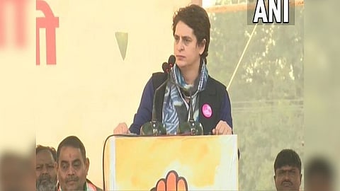 Congress leader Priyanka Gandhi Vadra.