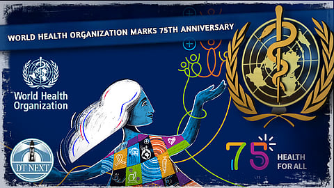 World Health Organization marks 75th anniversary