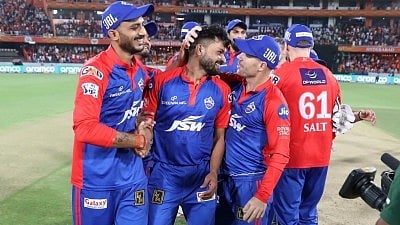 Delhi Capitals players