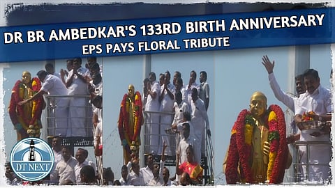 EPS pays floral tribute to BR Ambedkar on his birth anniv