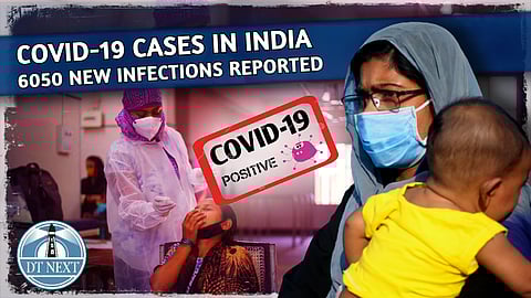 Covid cases: 6050 new infections reported