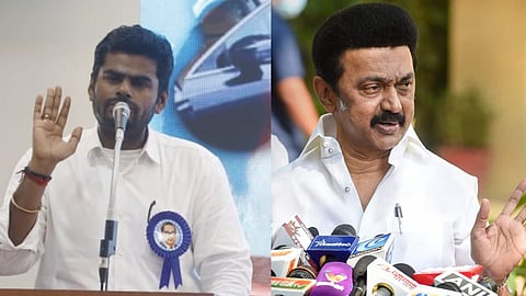 TN BJP Chief Annamalai; CM MK Stalin