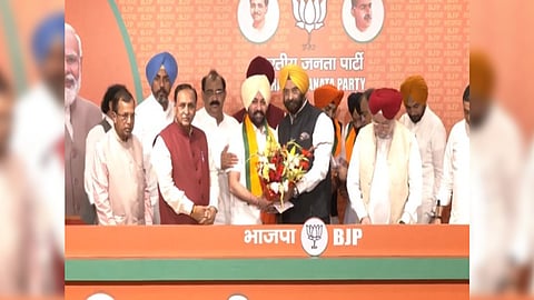 Akali leader Sardar Inder Iqbal Singh Atwal joins the BJP