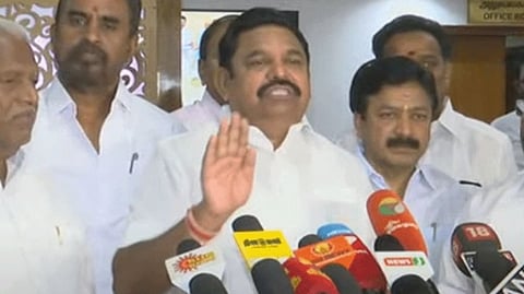 Alliance with BJP continues, no issues with Annamalai, says EPS